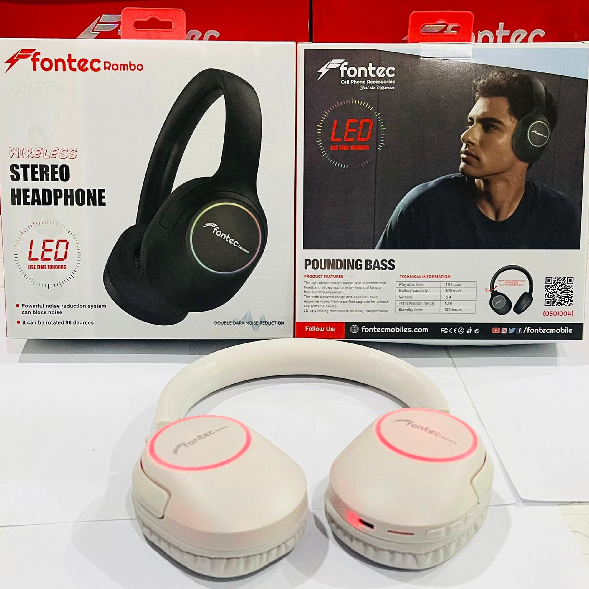 Fontec Rambo Wireless Bluetooth Headphones