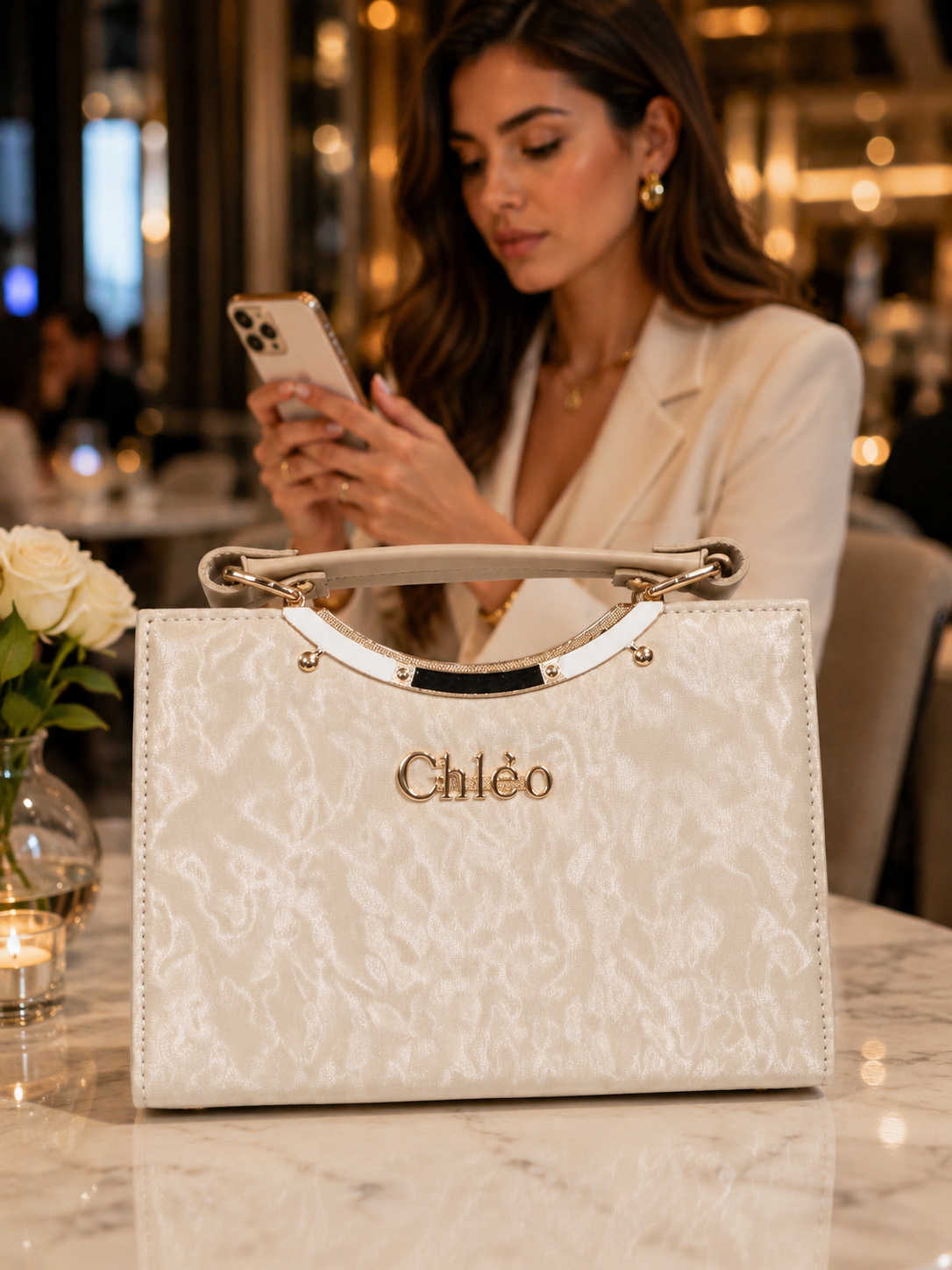 Top Handle Handbag