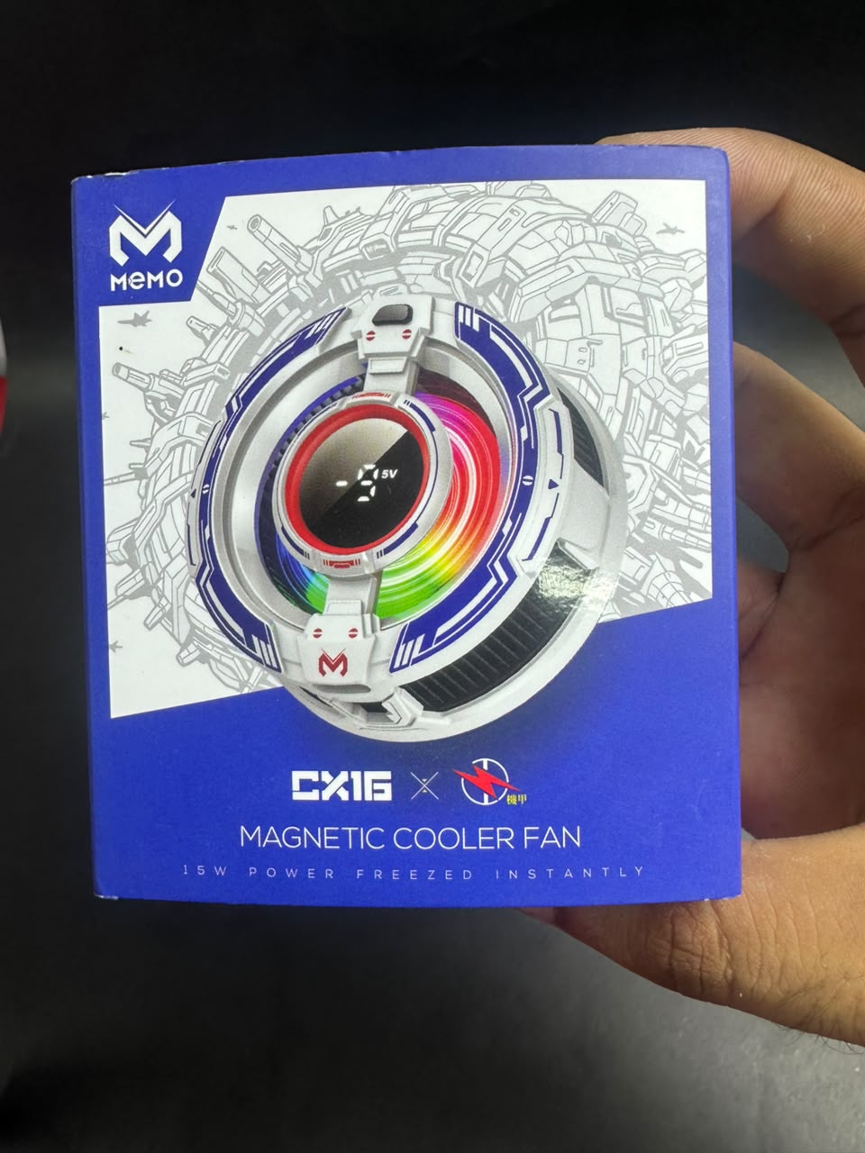 Magnetic RGB Phone Cooler
